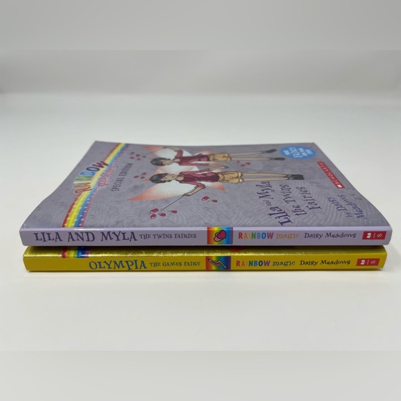 RAINBOW MAGIC FAIRIES: Two (2) Special Edition Paperback Books by Daisy Meadows - Picture 2 of 5